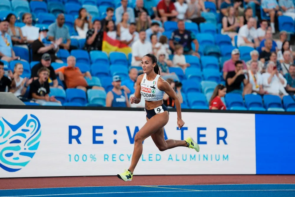 Dalia Kaddari sfiora la finale europea a Birmingham sui 200m femminili: la velocista cagliaritana torna a ruggire sotto i 23 secondi.