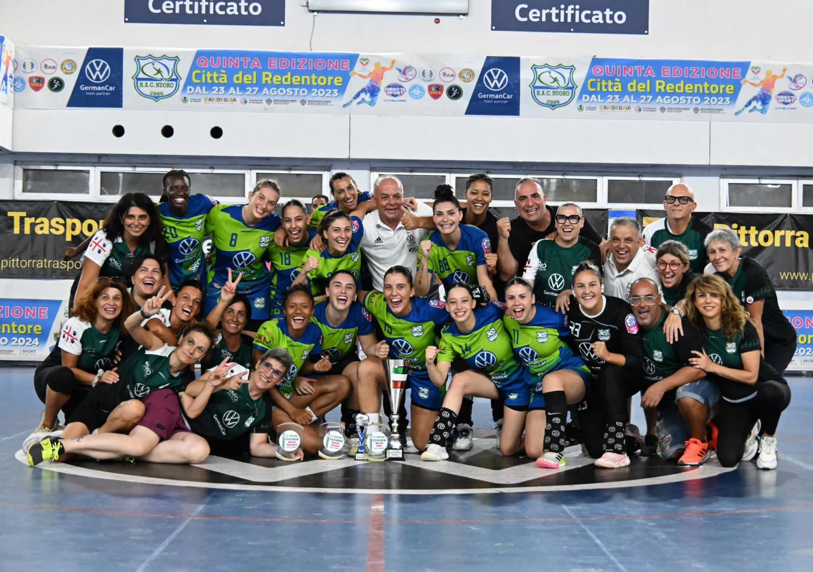 Sconfitta con onore per l’HAC German Car di Nuoro in serie A1 femminile di Handball. Roberto Deiana: “Pagata l’inesperienza nel momento-clou”.