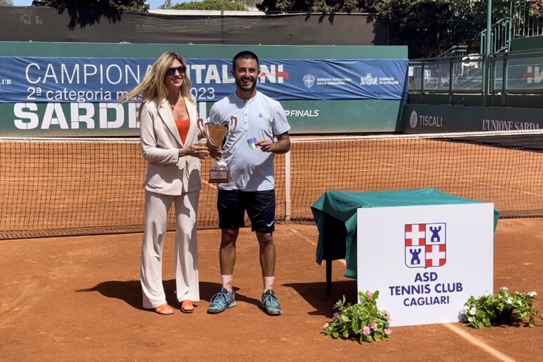 Ingarao ancora sul podio dei campionati italiani seconda categoria al TC Cagliari