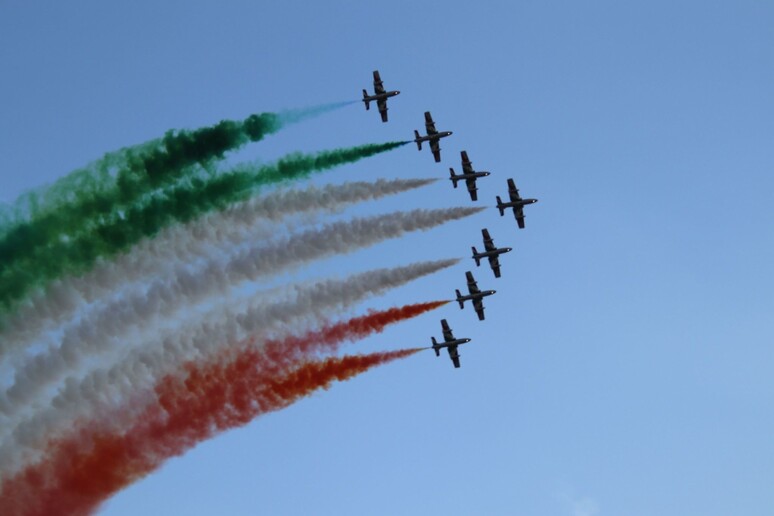 Domenica 20 agosto sui cieli di Cagliari le Frecce Tricolori