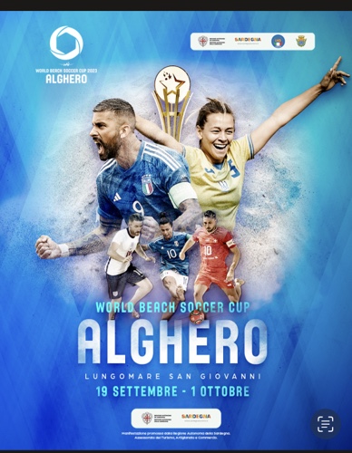 Ad Alghero Europeo e Mundialito di “Beach Soccer”
