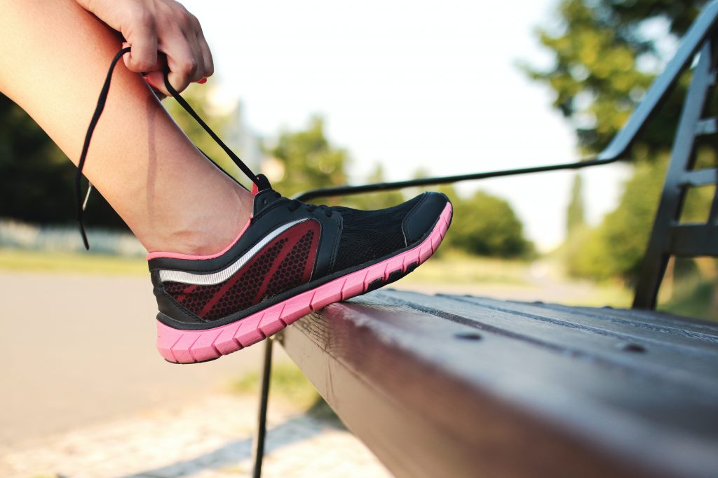 5 sport per la circolazione delle gambe.
