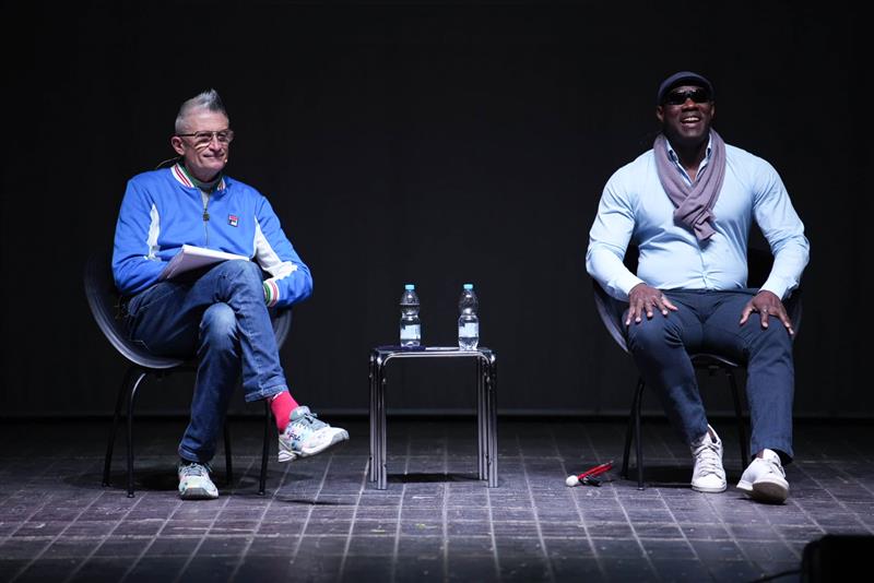 A Cagliari una giornata speciale. Presenti Andrea Lucchetta e Oney Tapia nell’incontro “Campioni di vita”.