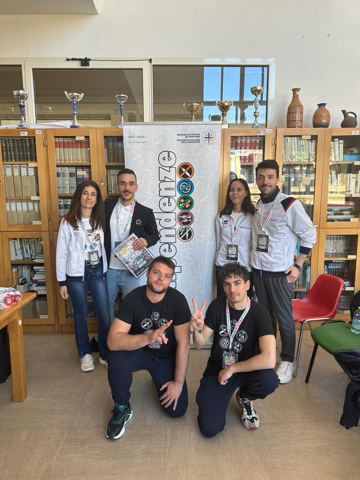 Prosegue il tour del progetto “no dipendenze”. La tappa di Nurallao ha riscosso un successo senza precedenti.