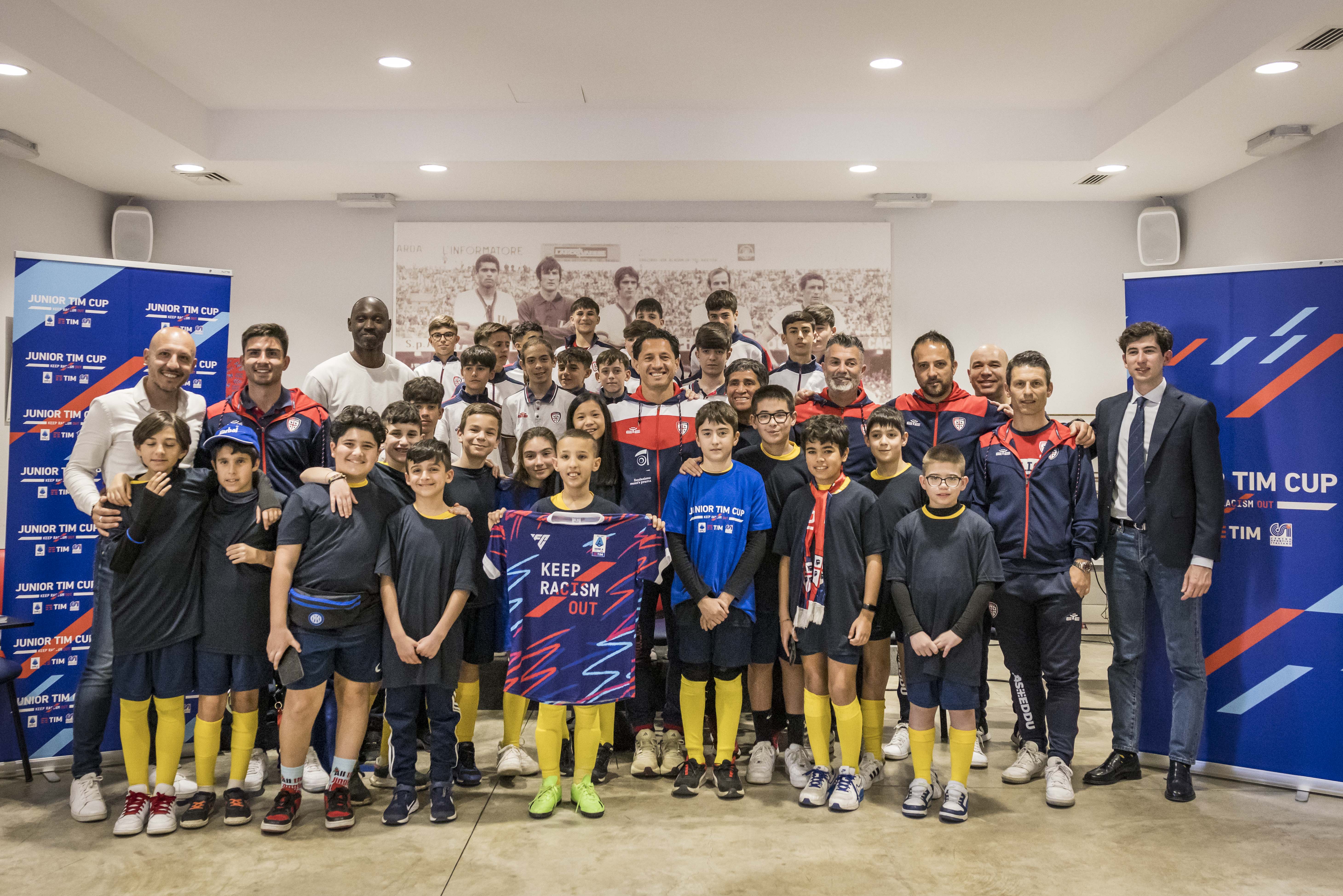 LA JUNIOR TIM CUP | KEEP RACISM OUT APPRODA A CAGLIARI.
