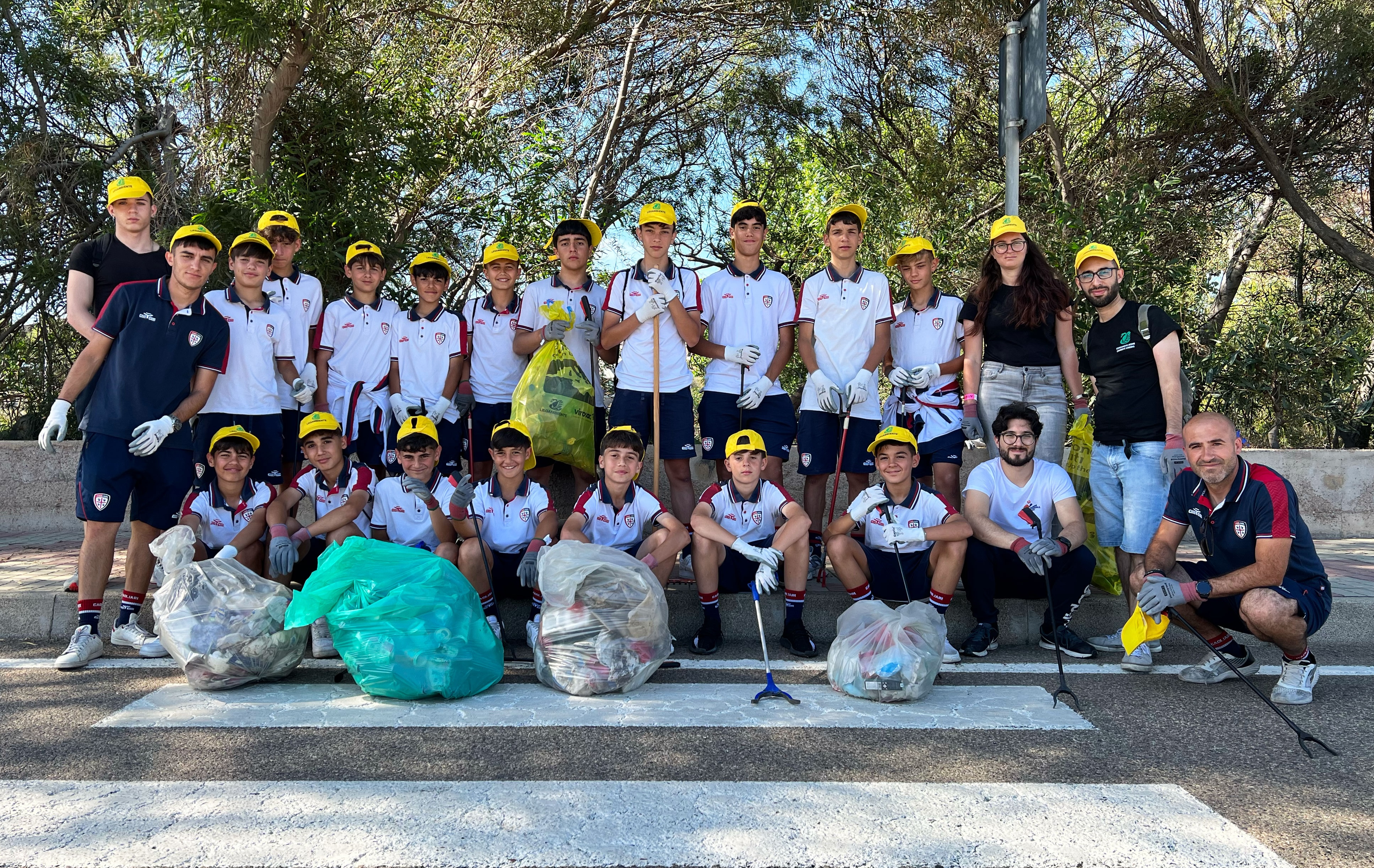 MOBY E CAGLIARI CALCIO ANCORA INSIEME NELLA GIORNATA MONDIALE DELL’AMBIENTE.