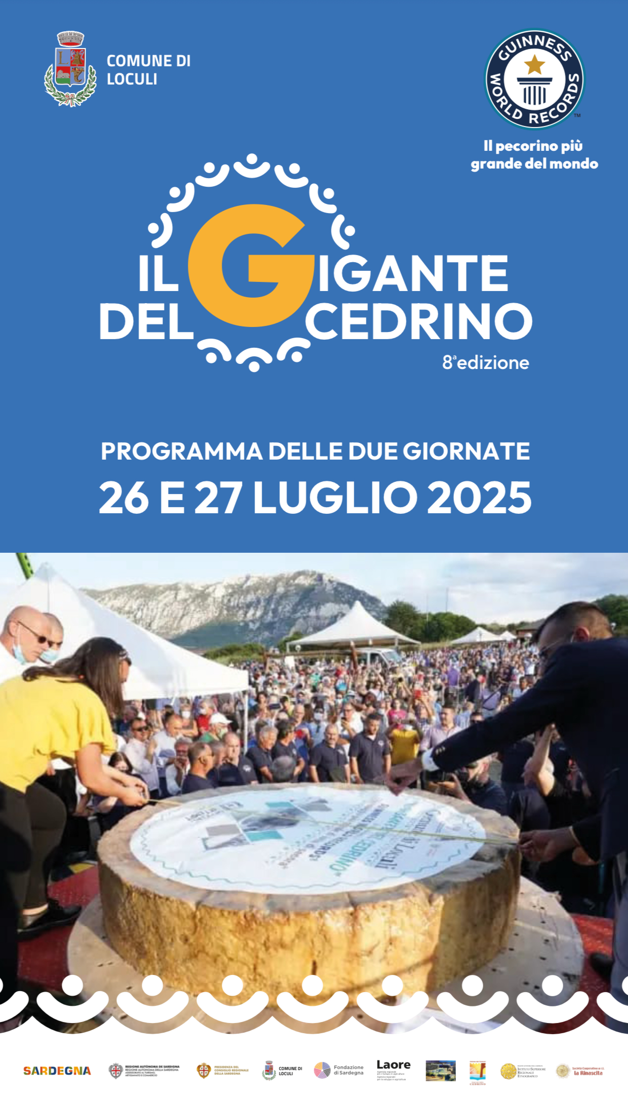 Due giorni di manifestazione a Loculi. Il “gigante del Cedrino” è all’ottava edizione e richiama visitatori anche da fuori Sardegna.