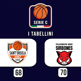 Nuoro pareggia i conti nei “play-off” di serie C di basket. Vince in casa del Sant’Orsola Sassari (70 a 68)  ed ora è tutto rimandato a gara-3.